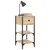 Produktbild 3 för Sängbord sonoma-ek 34x36x70 cm konstruerat trä