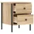 Produktbild 6 för Sängbord sonoma-ek 40x42x50 cm konstruerat trä