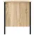 Produktbild 7 för Sängbord sonoma-ek 40x42x50 cm konstruerat trä