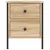 Produktbild 6 för Sängbord 2 st sonoma-ek 40x42x50 cm konstruerat trä