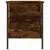 Produktbild 6 för Sängbord 2 st rökfärgad ek 40x42x50 cm konstruerat trä