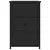 Produktbild 6 för Sängbord 2 st svart 40x36x60 cm konstruerat trä