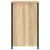 Produktbild 8 för Sängbord 2 st sonoma-ek 40x36x60 cm konstruerat trä