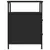 Produktbild 7 för Sängbord 2 st svart 44x45x60 cm konstruerat trä