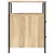 Produktbild 7 för Sängbord sonoma-ek 44x45x60 cm konstruerat trä