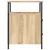 Produktbild 8 för Sängbord 2 st sonoma-ek 44x45x60 cm konstruerat trä