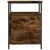 Produktbild 6 för Sängbord 2 st rökfärgad ek 44x45x60 cm konstruerat trä