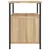 Produktbild 7 för Sängbord sonoma-ek 34x35,5x50 cm konstruerat trä