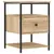 Produktbild 2 för Sängbord sonoma-ek 40x42x56 cm konstruerat trä