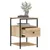 Produktbild 5 för Sängbord 2 st sonoma-ek 40x42x56 cm konstruerat trä