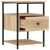 Produktbild 6 för Sängbord 2 st sonoma-ek 40x42x56 cm konstruerat trä