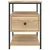 Produktbild 7 för Sängbord 2 st sonoma-ek 40x42x56 cm konstruerat trä