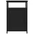 Produktbild 7 för Sängbord 2 st svart 40x42x60 cm konstruerat trä