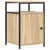 Produktbild 2 för Sängbord sonoma-ek 40x42x60 cm konstruerat trä
