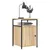 Produktbild 3 för Sängbord sonoma-ek 40x42x60 cm konstruerat trä