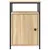 Produktbild 6 för Sängbord sonoma-ek 40x42x60 cm konstruerat trä