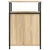 Produktbild 7 för Sängbord sonoma-ek 40x42x60 cm konstruerat trä