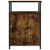 Produktbild 8 för Sängbord 2 st rökfärgad ek 40x42x60 cm konstruerat trä