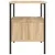 Produktbild 8 för Sängbord 2 st sonoma-ek 34x36x50 cm konstruerat trä