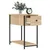 Produktbild 4 för Sängbord sonoma-ek 30x60x60 cm konstruerat trä