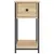 Produktbild 5 för Sängbord sonoma-ek 30x60x60 cm konstruerat trä