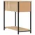Produktbild 9 för Sängbord 2 st sonoma-ek 30x60x60 cm konstruerat trä