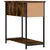 Produktbild 9 för Sängbord 2 st rökfärgad ek 30x60x60 cm konstruerat trä