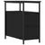 Produktbild 5 för Sängbord 2 st svart 30x60x60 cm konstruerat trä