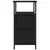 Produktbild 6 för Sängbord 2 st svart 30x60x60 cm konstruerat trä