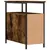 Produktbild 9 för Sängbord 2 st rökfärgad ek 30x60x60 cm konstruerat trä