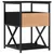 Produktbild 9 för Sängbord 2 st svart 40x42x55 cm konstruerat trä