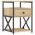 Produktbild 2 för Sängbord sonoma-ek 40x42x55 cm konstruerat trä