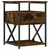Produktbild 5 för Sängbord 2 st rökfärgad ek 40x42x55 cm konstruerat trä