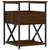 Produktbild 5 för Sängbord 2 st brun ek 40x42x55 cm konstruerat trä
