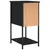 Produktbild 9 för Sängbord 2 st svart 32x42x70 cm konstruerat trä