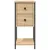 Produktbild 6 för Sängbord sonoma-ek 32x42x70 cm konstruerat trä