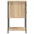 Produktbild 7 för Sängbord sonoma-ek 32x42x70 cm konstruerat trä