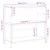 Produktbild 9 för Bokhylla sonoma-ek 80x30x78,5 cm konstruerat trä och järn