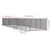 Produktbild 4 för Hundgård för utomhusbruk silver 4x16x2 m galvaniserat stål