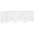 Produktbild 3 för Hundgård för utomhusbruk silver 6x2x2 m galvaniserat stål