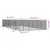 Produktbild 4 för Hundgård för utomhusbruk silver 6x14x2 m galvaniserat stål