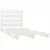Produktbild 5 för Sängram vit 90x190 cm massiv furu