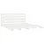 Produktbild 5 för Sängram vit 140x190 cm massiv furu