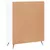 Produktbild 8 för Skåp vit 69,5x34x90 cm konstruerat trä