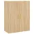 Produktbild 2 för Väggskåp sonoma-ek 69,5x34x90 cm