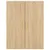 Produktbild 7 för Väggskåp sonoma-ek 69,5x34x90 cm