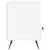 Produktbild 7 för Tv-bänk vit 102x36x50 cm konstruerat trä