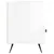 Produktbild 7 för Tv-bänk vit högglans 102x36x50 cm konstruerat trä