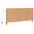 Produktbild 8 för Tv-bänk vit 102x36x50 cm konstruerat trä