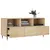 Produktbild 4 för Tv-bänk sonoma ek 102x36x50 cm konstruerat trä